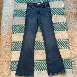 Size 8 Zara High Rise Wide Leg Jeans